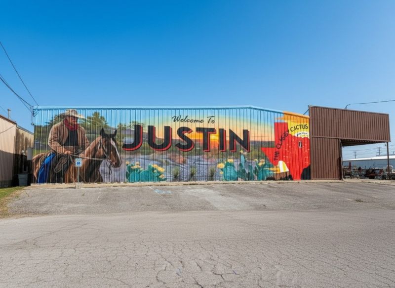 Justin, TX