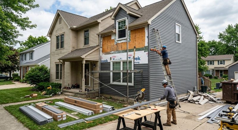 Damaged Siding Replacement in Wise County, TX