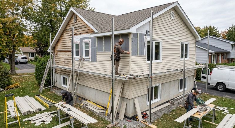 Insulated Siding Installation in Rhome, TX
