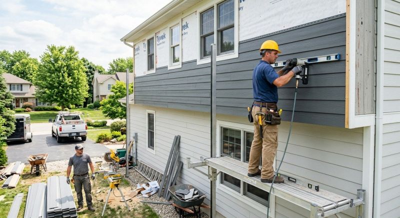 Synthetic Siding Installation in Wise County, TX