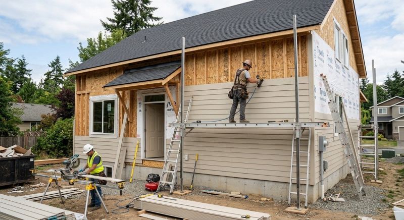 Vinyl Siding Installation in Rhome, TX